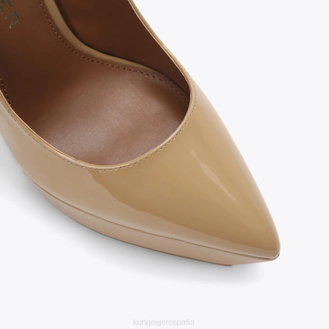 Kurt Geiger mujer Tribunal de la plataforma Shoreditch de Londres 2LPR407 | calzados camello